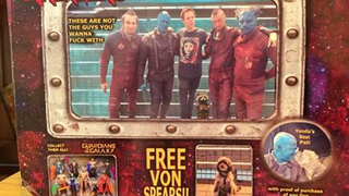 Illustration for article titled Seth Green Made Guardians Of The Galaxy Action Figures for James Gunn
